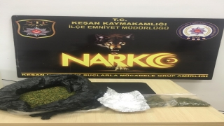 Keşan’da uyuşturucu şüphelisi yakalandı