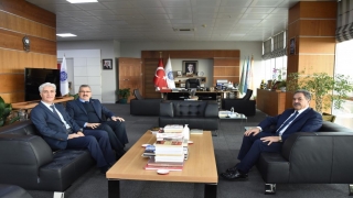 Tekirdağ NKÜ Rektörü Şahin’e ziyaretler