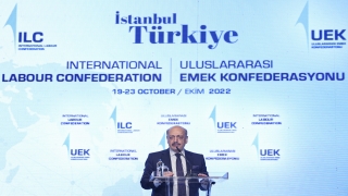 Çalışma ve Sosyal Güvenlik Bakanı Bilgin, Uluslararası Emek ve Dayanışma Kongresi’nde konuştu:
