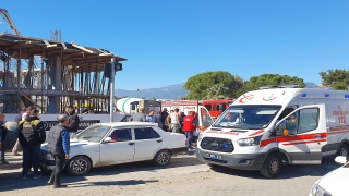 Balıkesir’de inşaatta çöken kalıpların altında kalan 5 işçi yaralandı