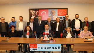 CHP Süleymanpaşa İlçe Başkanı ile 21 yönetim kurulu üyesi istifa etti