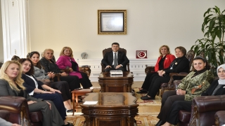 Türkiye Kadın Muhtarlar Derneği, Edirne Valisi H. Kürşat Kırbıyık’ı ziyaret etti
