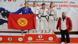 Edirne’de düzenlenen 2. Uluslararası Judo Şampiyonası tamamlandı