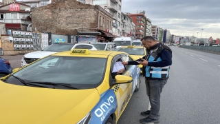 İstanbul’da taksicilere yönelik denetim yapıldı