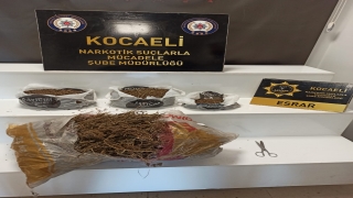 Kocaeli’de 3 kilo 500 gram esrar ele geçirildi