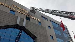 İstanbul Anadolu Adliyesi’nde yangın tatbikatı