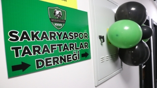 Sakaryaspor Taraftarlar Derneği açıldı