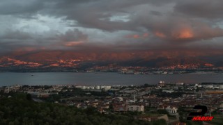 Kocaeli'de gün batımı