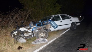 Tekirdağ'da trafik kazasında 1 kişi yaralandı