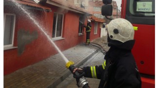 Kırklareli’nde ev yangını